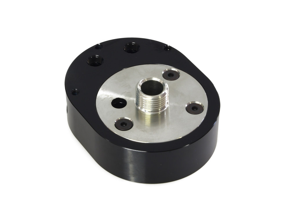 Oil Cooler Adaptor with By-pass. Fits most Twin Cam 1999-2017. - Image 2