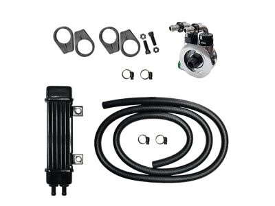6-Row Vertical Slimline Oil Cooler Kit. Fits Sportster 1986-2021