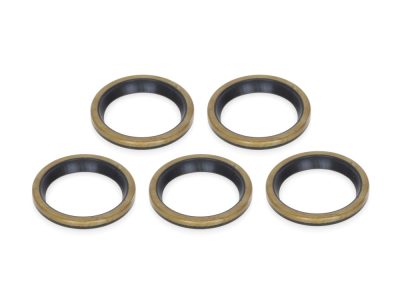Main Drive Gear End Seal - Pack of 5. Fits 4Spd Big Twin Late 1981-1986 & 5Spd Big Twin 1979-1990.