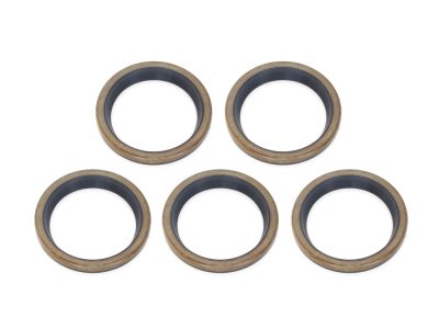 Transmission Main Drive Gear End Seal - Pack of 5. Fits 4Spd Big Twin 1966-1986.