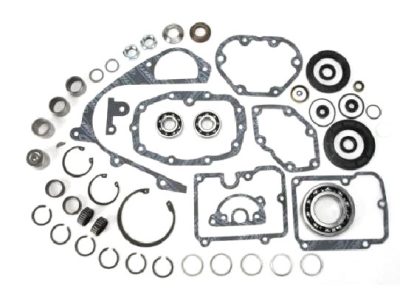 Transmission Rebuild Kit. Fits 5Spd Big Twin Late 1984-1990 with Fine Spline Main Drive Sprocket.