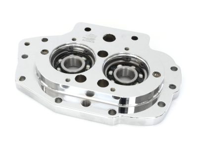 Transmission Trap Door with Exhaust Mounting Hole. Fits 5Spd Big Twin 1999-2006