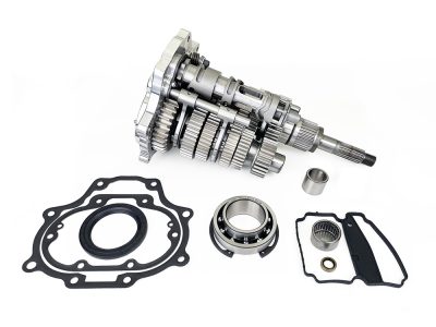 Fat 6Spd Super Gear Transmission Cassette - Polished Trapdoor. Fits Softail 2018-2024 & Touring 2017-2023