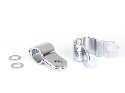 Magnum Quick Clamps - Chrome. Fits 1in. Tube.