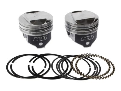 +.010in. Dome Top Pistons with 10.5:1 Compression Ratio. Fits Big Twin 1984-1999 with Evo Engine.
