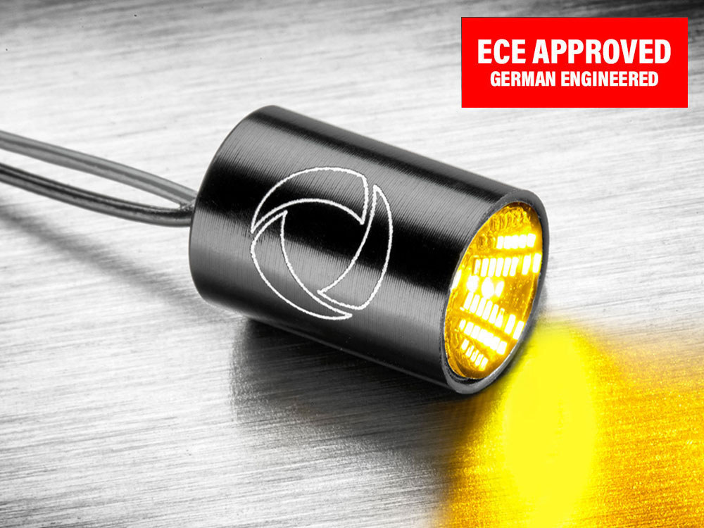 Atto Integral LED Turn Signal - Black. - Image 2