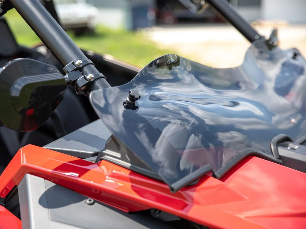 UTV Flare Windshield - Dark Smoke. Fits Polaris RZR Pro XP 2020up. - Image 2