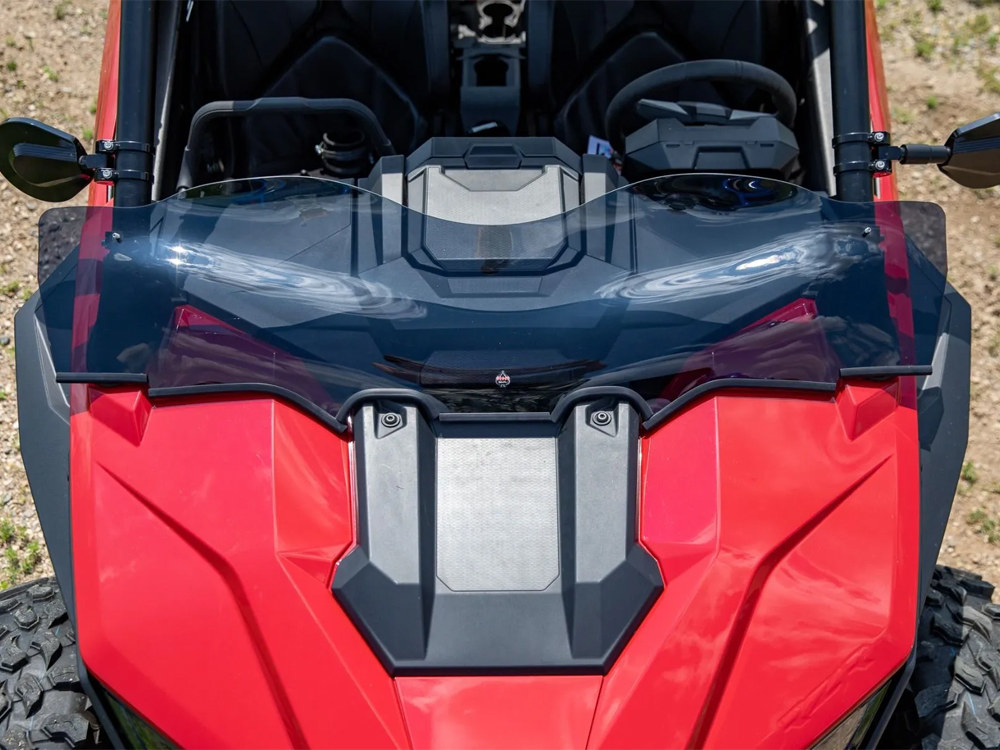 UTV Flare Windshield - Dark Smoke. Fits Polaris RZR Pro XP 2020up. - Image 3