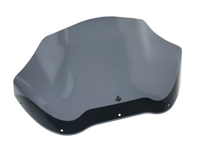 12in. Flare Windshield - Dark Smoke. Fits Road Glide 1998-2013.