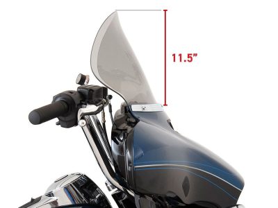 11.5in. Flare Windshield - Tinted. Fits Electra Glide, Tri Glide & Street Glide 2014-2023