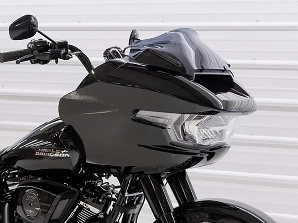 8in. Sports Flare Windshield - Black. Fits CVO Road Glide 2023up & Road Glide 2024up - Image 3