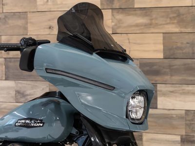 12in. Flare Windshield - Dark Smoke. Fits CVO Street Glide 2023up & Street Glide 2024up