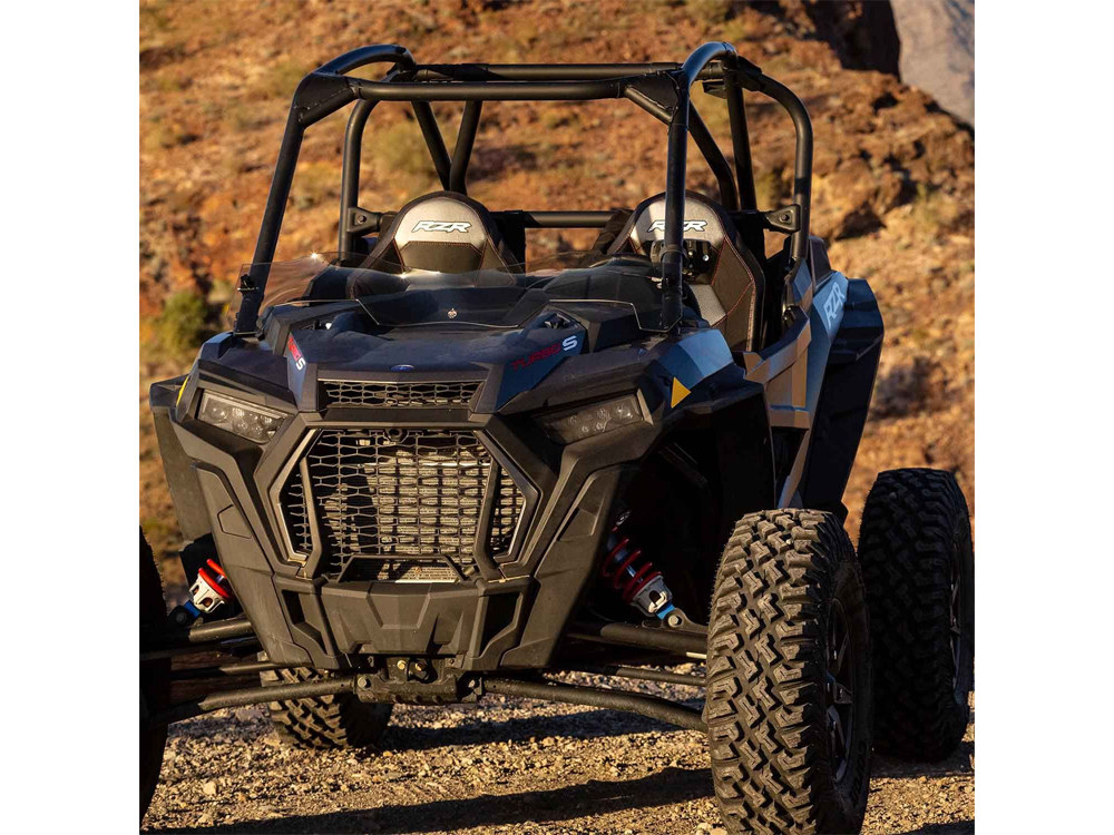 R-Spec UTV Flare Windshield - Dark Smoke. Fits Polaris RZR 1000 XP 2019up - Image 3