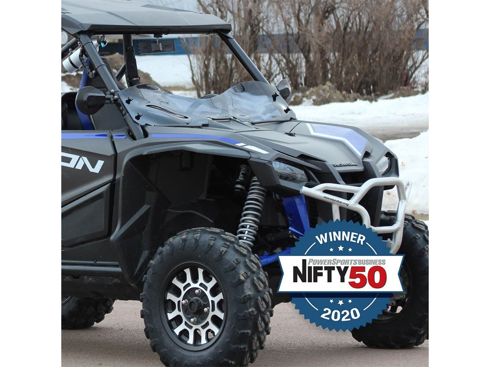 UTV Flare Windshield - Tint. Fits Honda Talon 2019up.