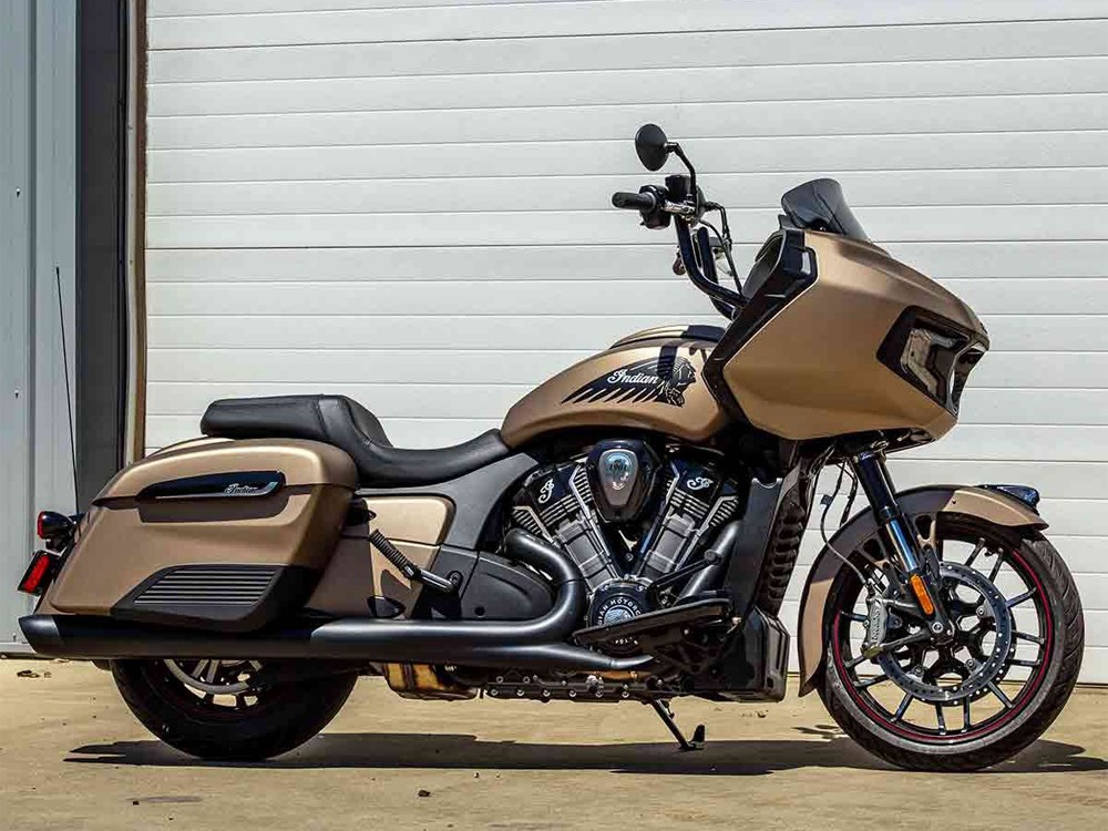 12in. x 1-1/4in. Ergo Handlebar - Black. Fits Indian Challenger 2020up. - Image 3