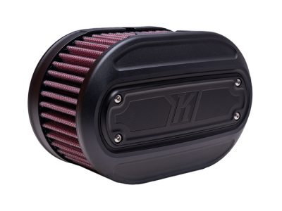 Oval Air Cleaner Kit - Black. Fits CVO Touring 2023up, Street Glide & Road Glide 2024up, Touring 2025up & Softail 2025up
