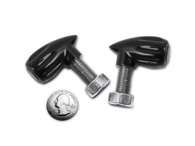 Rear Neowise Grooved Bullet Run/Brake/Turn Signals - Black