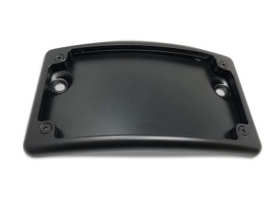 Curved LED Number Plate Kit - Black. Fits most Touring 2013up.