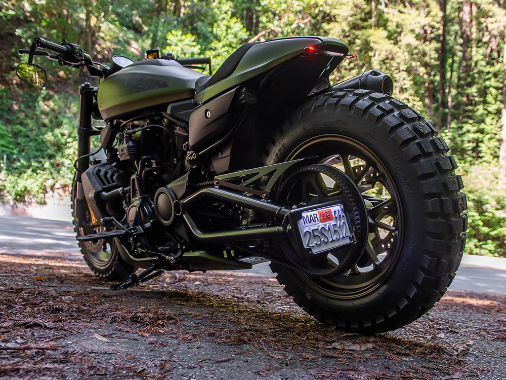 Side Mount Number Plate Bracket. Fits Sportster S 2021up. - Image 2