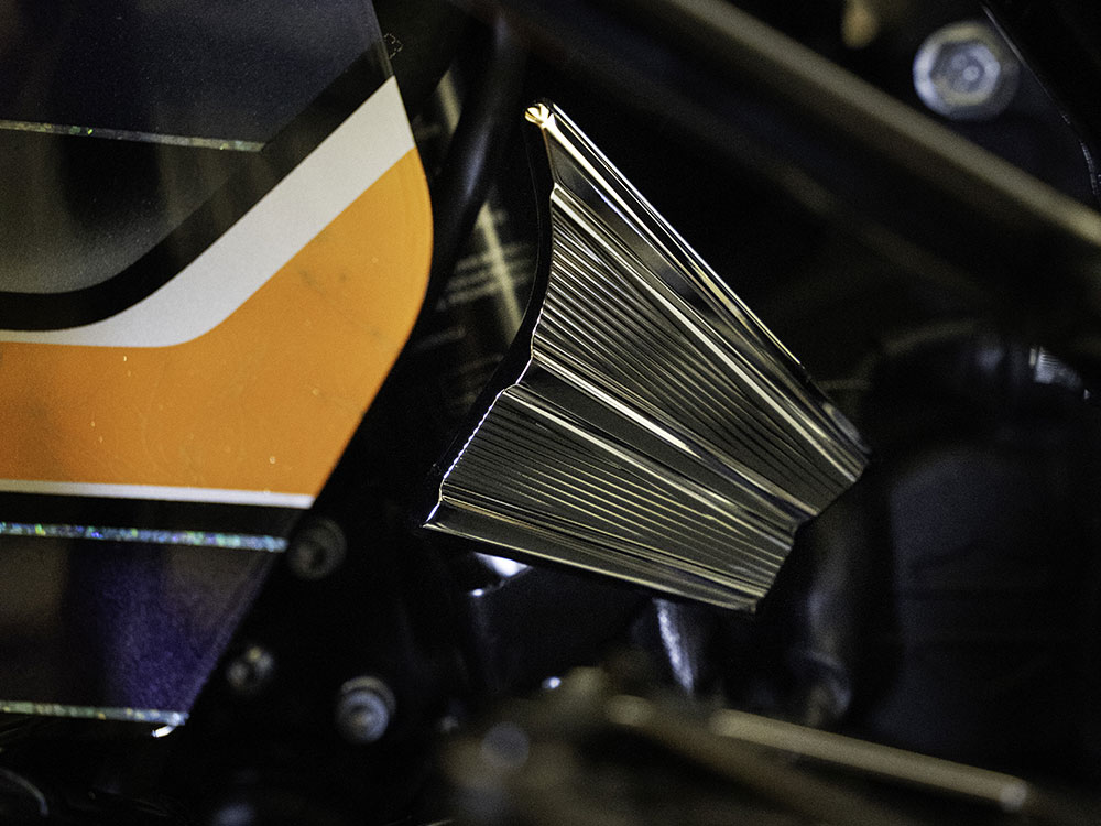 Horn Relocation Kit - Chrome. Fits CVO Touring 2023up & Street Glide & Road Glide 2024up. - Image 2