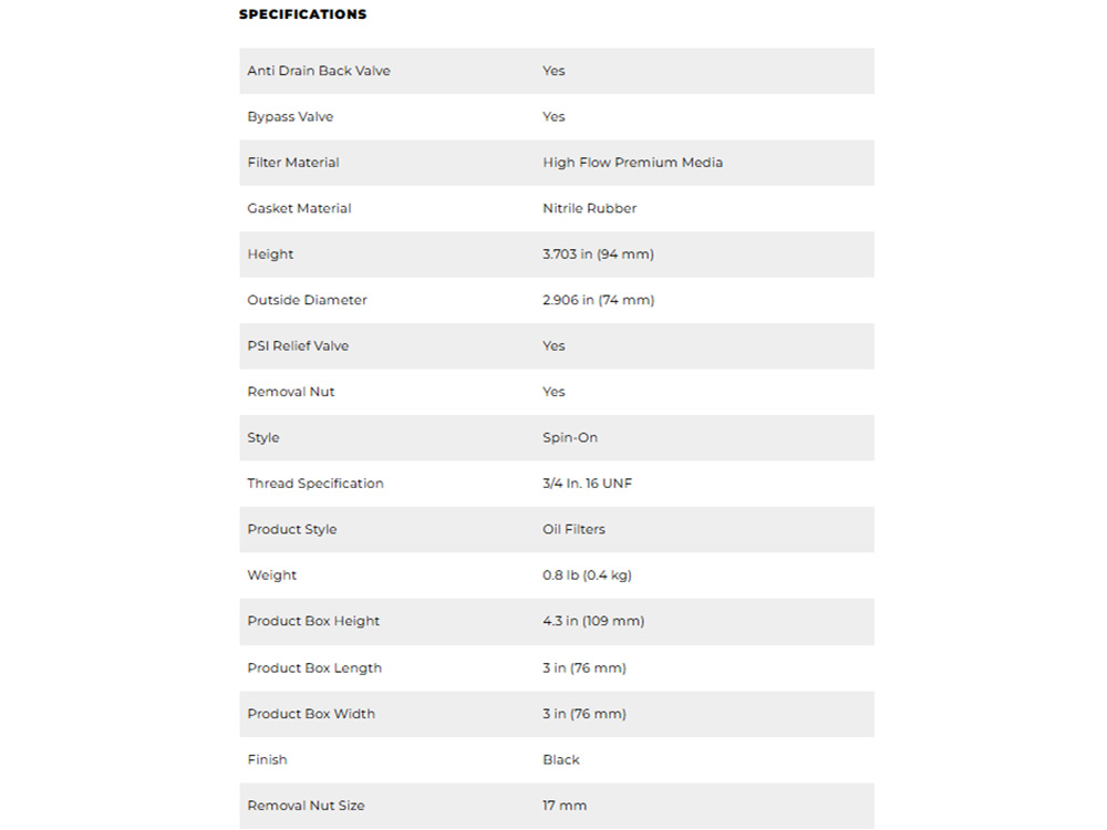 Oil Filter - Chrome. Fits Twin Cam 1999-2017 & Milwaukee-Eight 2017up. - Image 4