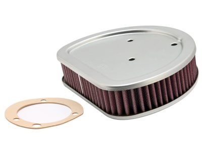 High-Flow Air Filter Element. Fits Softail 2000-2015, Touring 1999-2007 & Dyna 1999-2007