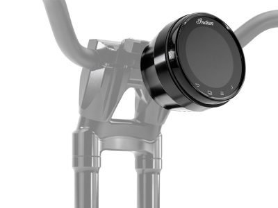 Indian Chief Gauge Pod - Black. Fits Indian Chief Dark Horse, Chief Bobber Dark Horse 2022up.