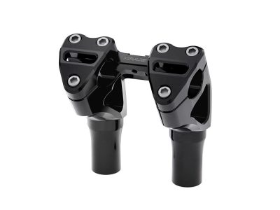 5in. Kickback x 1-1/8in. Clamp Workman Riser Kit - Black. Fits 1-1/8in. Handlebar