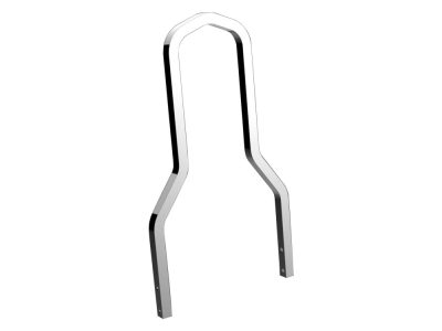 8.75in. Wide Mini Lowboy Sissy Bar Upright - Chrome.