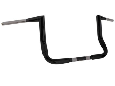 10in. x 1-1/2in. Buck Fifty Handlebar - Gloss Black. Fits Ultra Models 1996-2024 and Street Glide 1996-2023