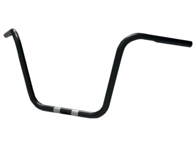12in. x 1in. Ape Hanger Handlebar - Black.