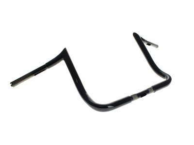 13in. x 1-1/4in. Prime Ape Hooked Handlebar - Gloss Black. Fits Ultra Models 1996-2024 and Street Glide 1996-2023