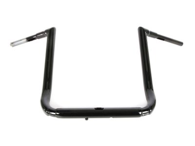 16in. x 1-1/2in. Grande Twin Peaks Handlebar - Gloss Black. Fits Ultra Models 2014up and Street Glide 2014-2023