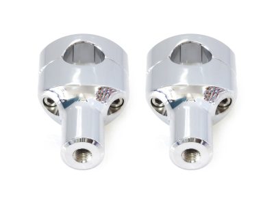 3in. Straight Two Piece Riser Kit - Chrome. Fits 1-1/4in. Handlebar