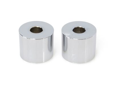 1in. Tall x 1.25in. Thick Riser Spacers - Chrome.