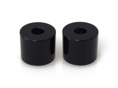 1in. Tall x 1.25in. Thick Riser Spacers - Gloss Black.