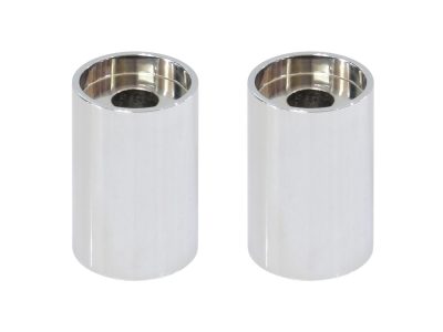 2in. Tall x 1.25in. Thick Riser Spacers - Chrome.