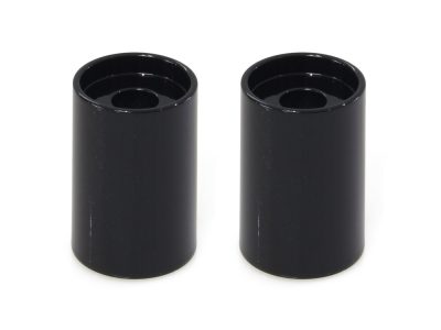 2in. Tall x 1.25in. Thick Riser Spacers - Gloss Black.