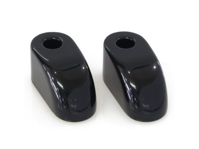 1in. Pullback Riser Extensions - Gloss Black.