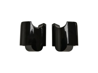 2in. Riser Spacers - Gloss Black. Fits Sportster Forty-Eight 2010-2021.