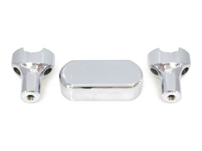 3in. Straight One Piece Riser Kit - Chrome. Fits 1-1/4in. Handlebar