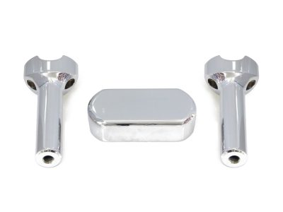 6in. Straight One Piece Riser Kit - Chrome. Fits 1-1/4in. Handlebar