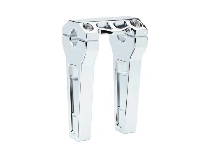 6in. Straight Performance Risers - Chrome. Fits 1-1/4in. Handlebar