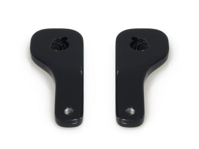 Mirror Drop-Down Brackets - Black. Fits Street Glide and Ultra Glide 2014up.