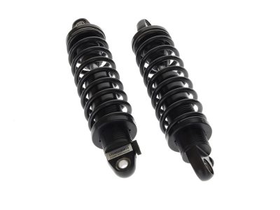 REVO-A Series, 12in. Adjustable Rear Shock Absorbers - Black. Fits Touring 1999up.