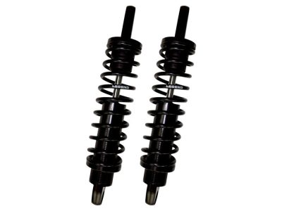 REVO-A Series, 14in. Adjustable Rear Shock Absorbers - Black. Fits Sportster 2004-2021