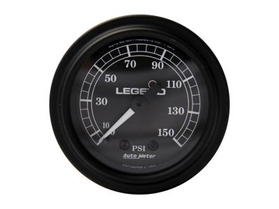 Fairing Gauge - Black Illuminated. Fits Touring 1999-2013
