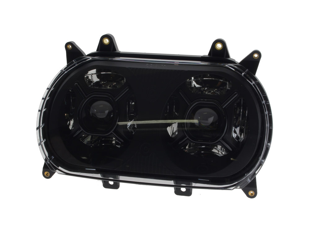 Dual 5-3/4in. Double-Barrel LED HeadLight Insert. Fits Road Glide 2015-2023