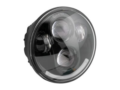 5-3/4in. LED HeadLight - Black. Fits H-D & Indian Scout Models with 5-3/4in. Headlight.