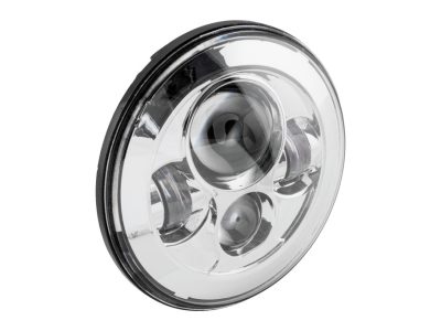 7in. LED HeadLight Insert - Chrome. Fits H-D, Indian Chief Classic & Dark Horse Models with 7in. Headlight.